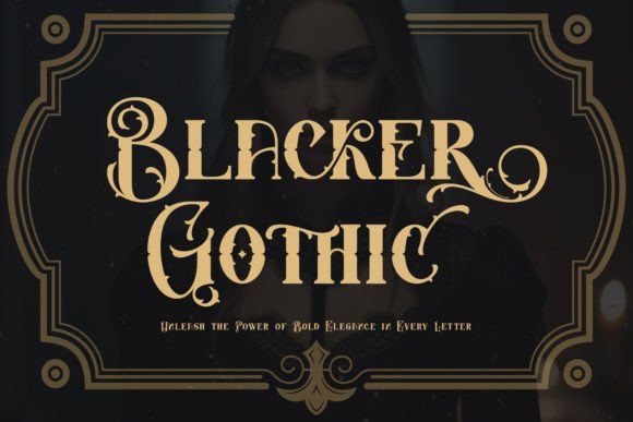 Download Blacker Gothic - Premium Resources